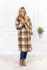 *DOORBUSTER* Frosted Comfort Long Plaid Jacket